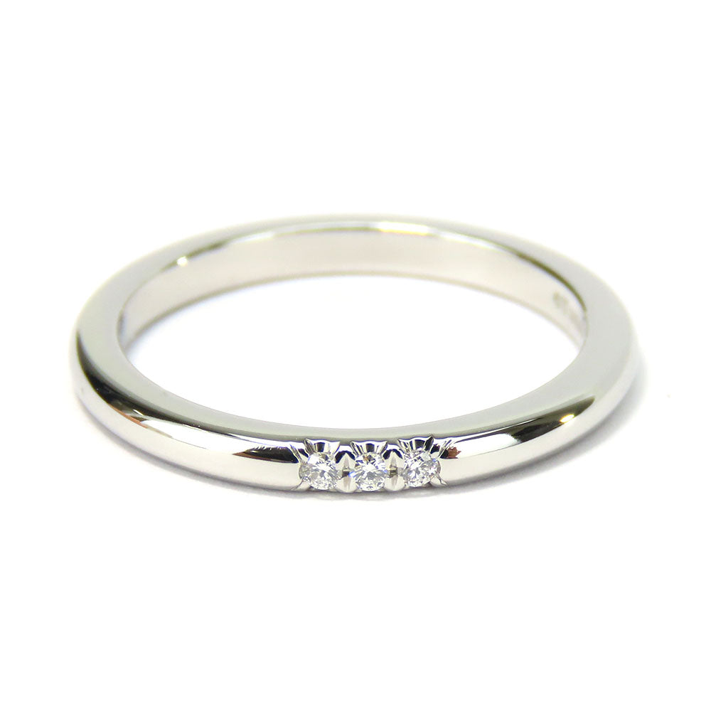 TIFFANY&Co. Ring Pt950Platinum Platinum Classic band Women Used Authentic