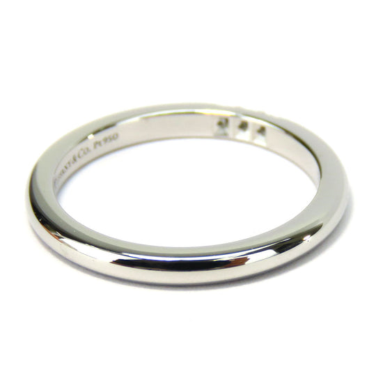 TIFFANY&Co. Ring Pt950Platinum Platinum Classic band Women Used Authentic