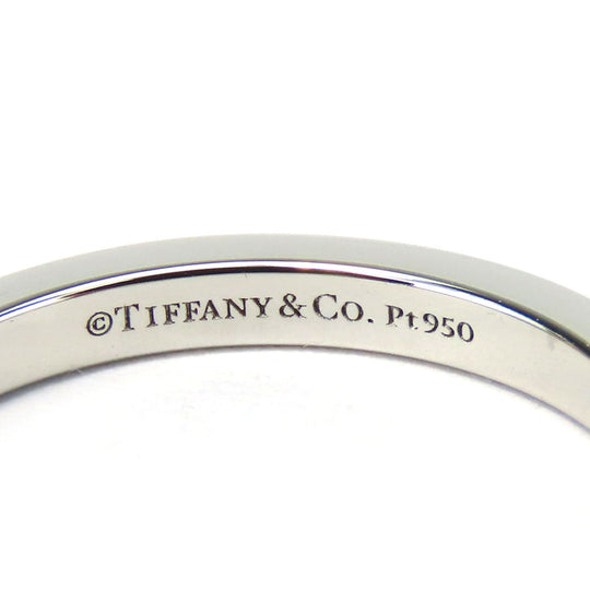 TIFFANY&Co. Ring Pt950Platinum Platinum Classic band Women Used Authentic