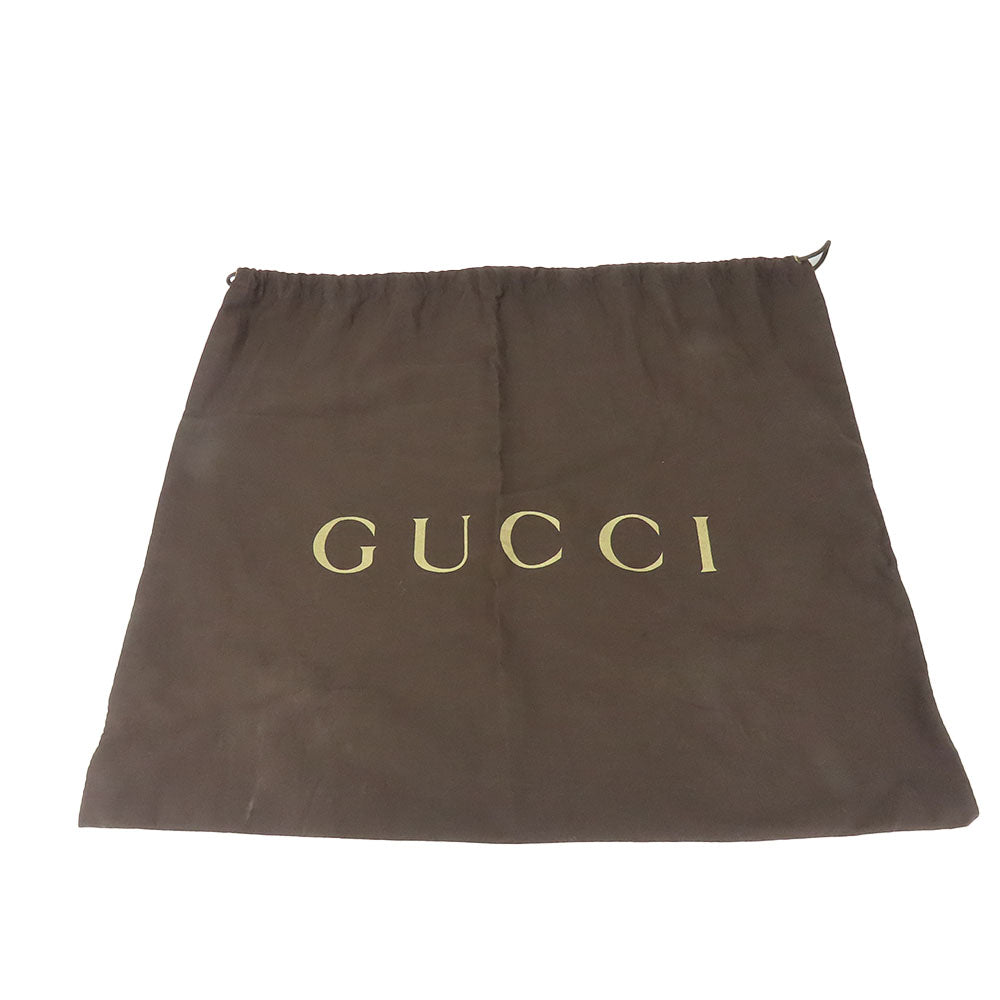 GUCCI Handbag 369176 leather beige Interlocking Soho Women Used Authentic
