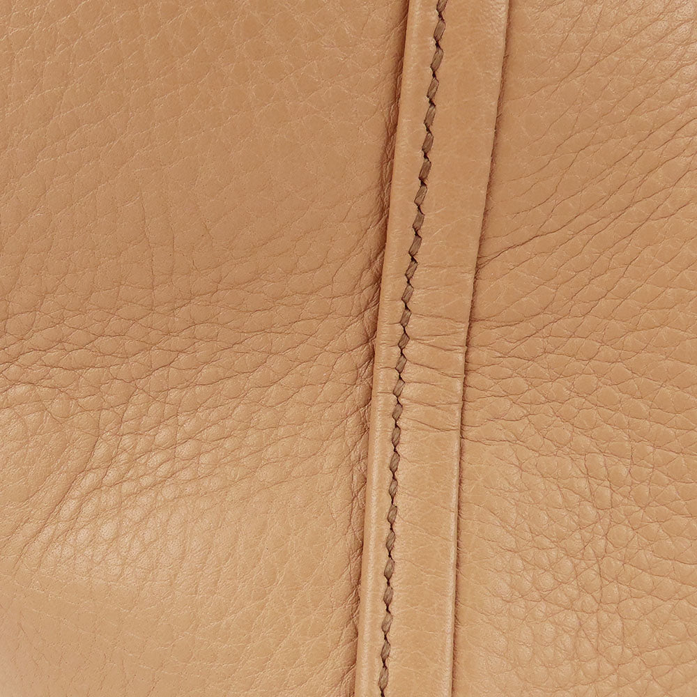 GUCCI Handbag 369176 leather beige Interlocking Soho Women Used Authentic