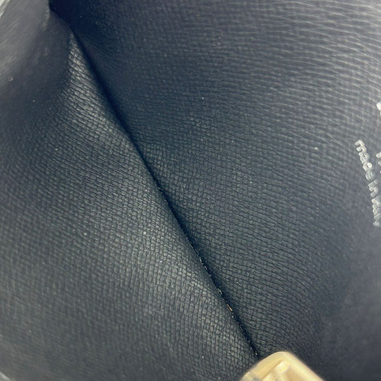 LOUIS VUITTON Card Case N64038 Damier Grafitte black Coin card holder mens Used Authentic