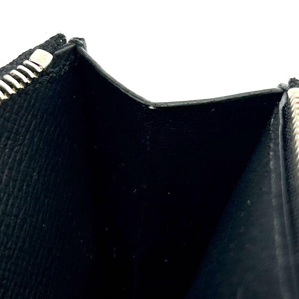 LOUIS VUITTON Card Case N64038 Damier Grafitte black Coin card holder mens Used Authentic