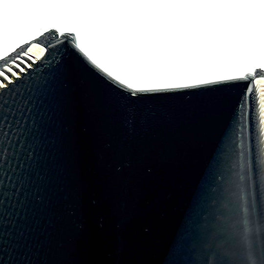 LOUIS VUITTON Card Case N64038 Damier Grafitte black Coin card holder mens Used Authentic