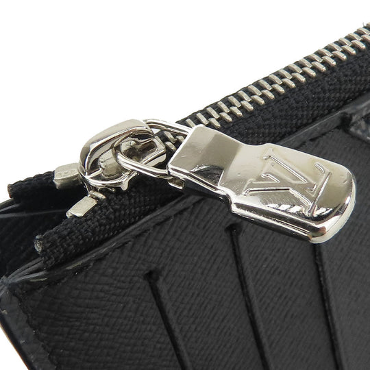 LOUIS VUITTON Card Case N64038 Damier Grafitte black Coin card holder mens Used Authentic