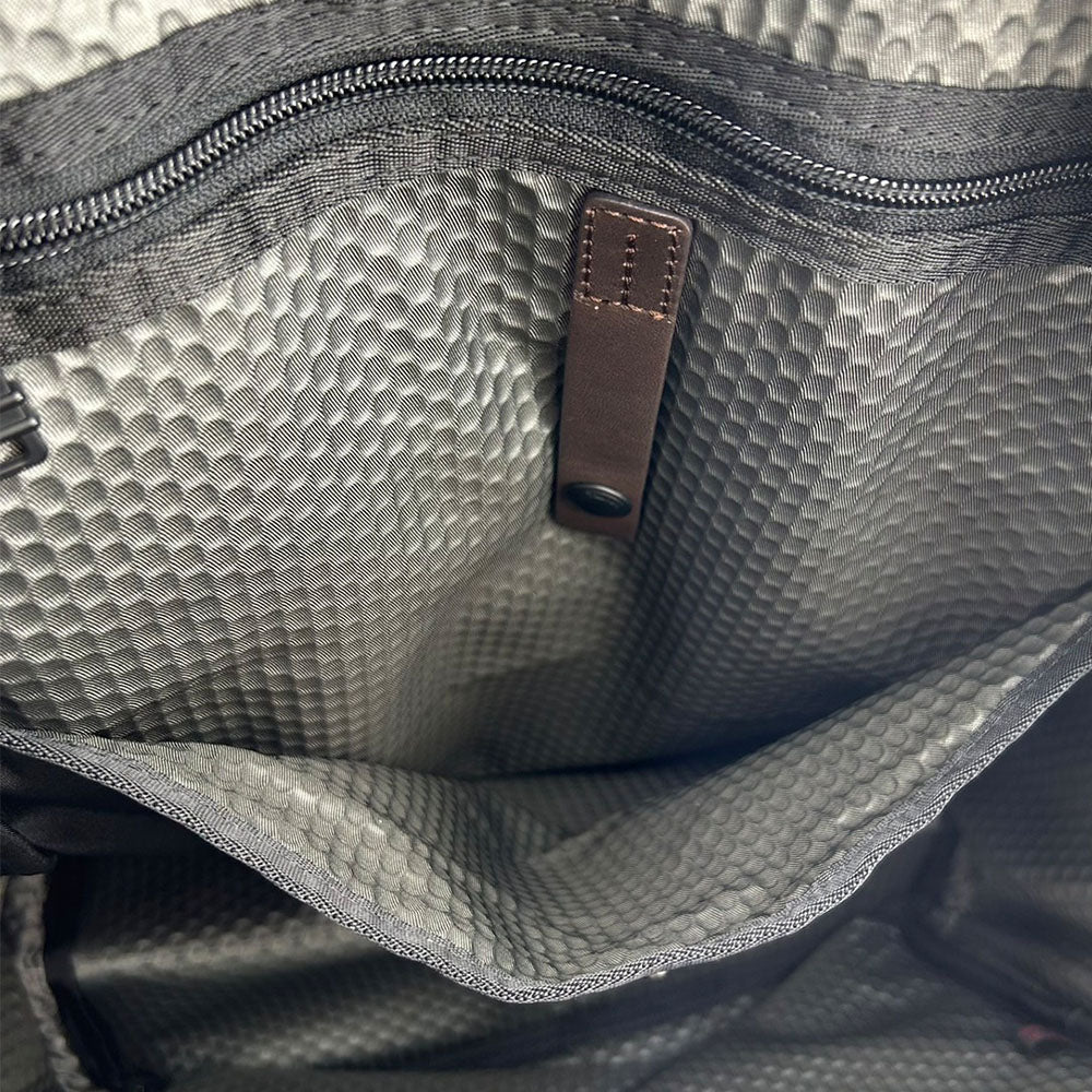 TUMI Backpack 22380ATH2 Leather, Canvas Gray type Alpha Bravo mens Used Authentic