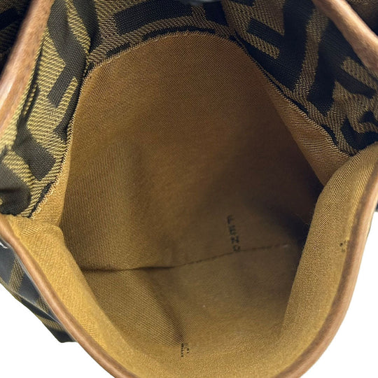 FENDI Shoulder Bag 7VA155 Canvas, Leather Zucca Women Used Authentic