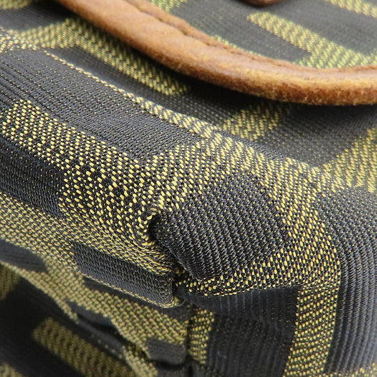 FENDI Shoulder Bag 7VA155 Canvas, Leather Zucca Women Used Authentic