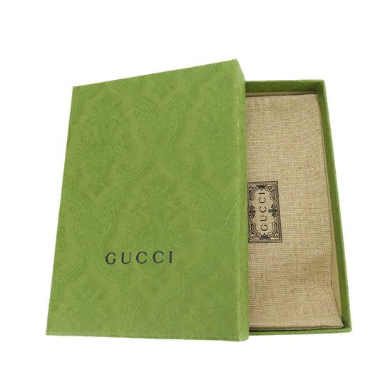 GUCCI Coin case 697717 GG denim Navy Women Used Authentic