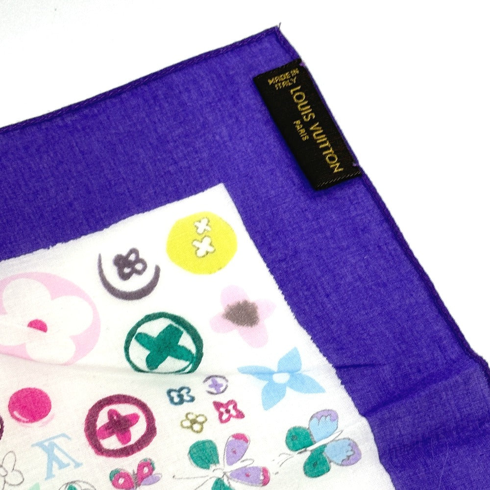 LOUIS VUITTON scarf cotton multicolor Epis Women Used Authentic