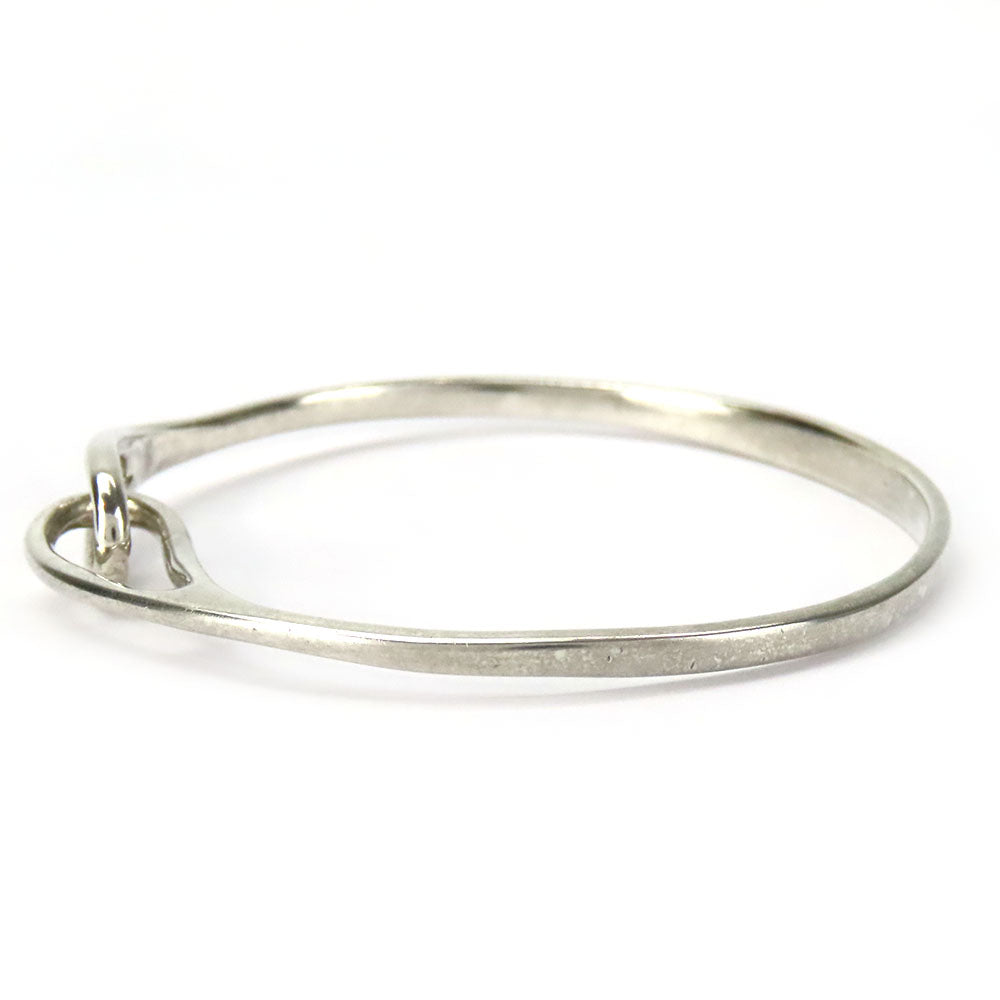 TIFFANY&Co. Bangle Silver925 Silver Double loop Women Used Authentic