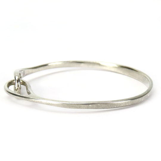 TIFFANY&Co. Bangle Silver925 Silver Double loop Women Used Authentic