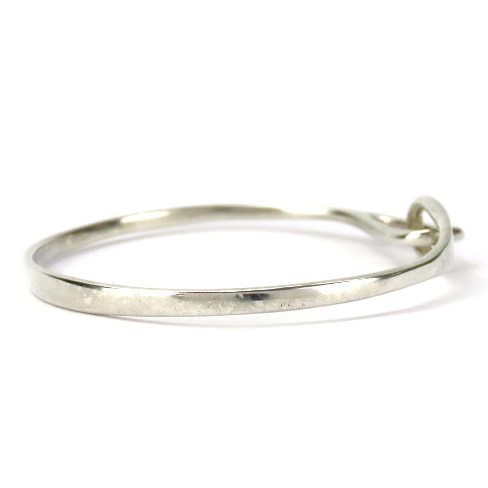 TIFFANY&Co. Bangle Silver925 Silver Double loop Women Used Authentic
