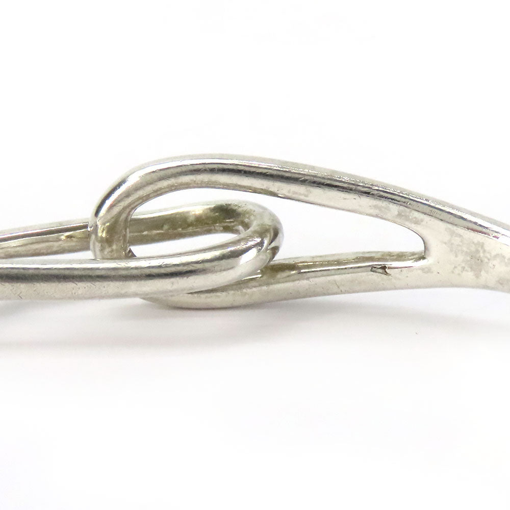 TIFFANY&Co. Bangle Silver925 Silver Double loop Women Used Authentic