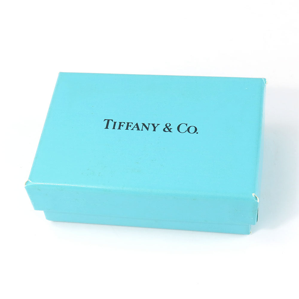 TIFFANY&Co. Ring Silver925, K18 Yellow Gold Silver Heart ribbon Women Used Authentic