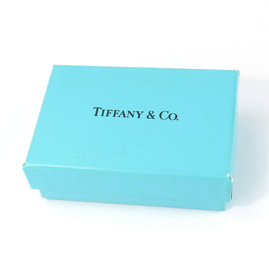 TIFFANY&Co. Ring Silver925, K18 Yellow Gold Silver Heart ribbon Women Used Authentic