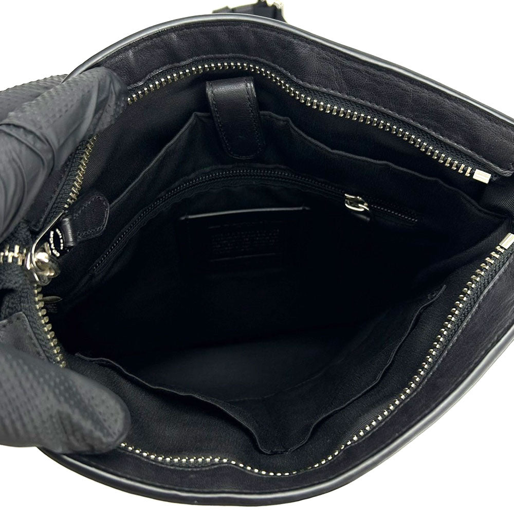 COACH Shoulder Bag F54781 PVC, Leather gray unisex(Unisex) Used Authentic