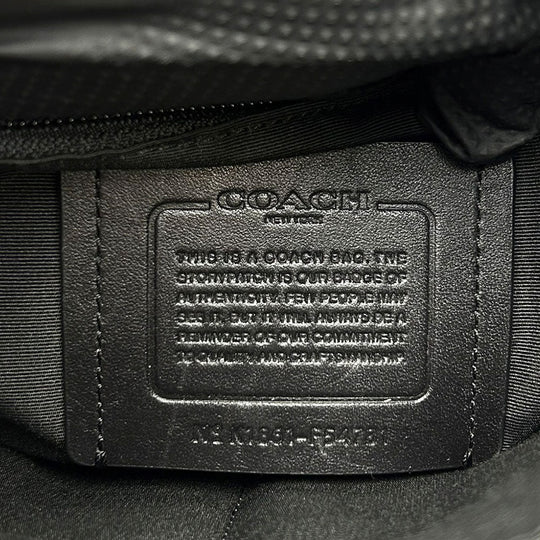 COACH Shoulder Bag F54781 PVC, Leather gray unisex(Unisex) Used Authentic