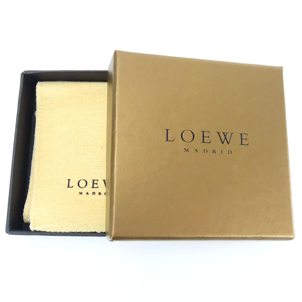 LOEWE Coin case leather Brown anagram