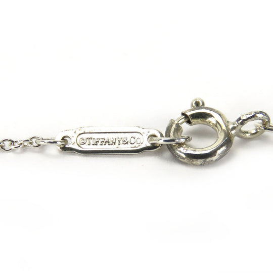 TIFFANY&Co. Necklace Silver925, Rubedo Metal Silver 1837 Interlocking circle Women Used Authentic
