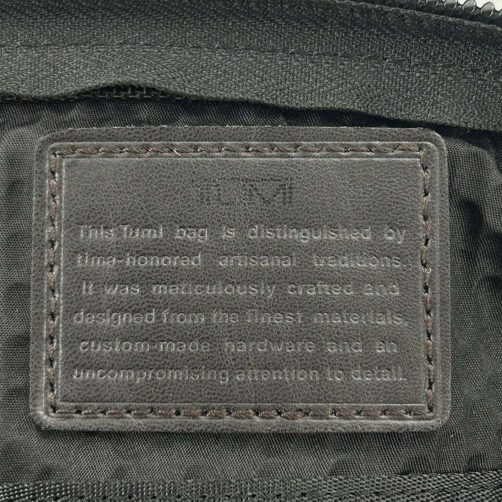TUMI Business bag 222610HK2 Leather, Ballistic Nylon Brown Alpha Bravo R mens Used Authentic