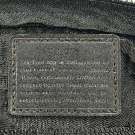 TUMI Business bag 222610HK2 Leather, Ballistic Nylon Brown Alpha Bravo R mens Used Authentic