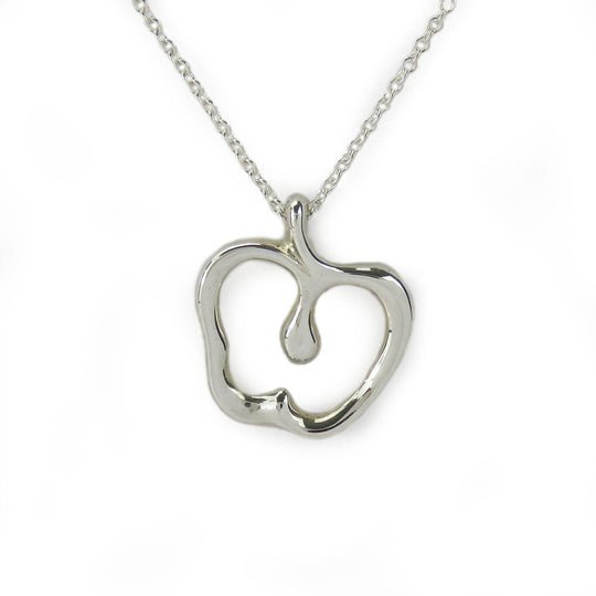 TIFFANY&Co. Necklace Silver925 Silver Apple Women Used Authentic
