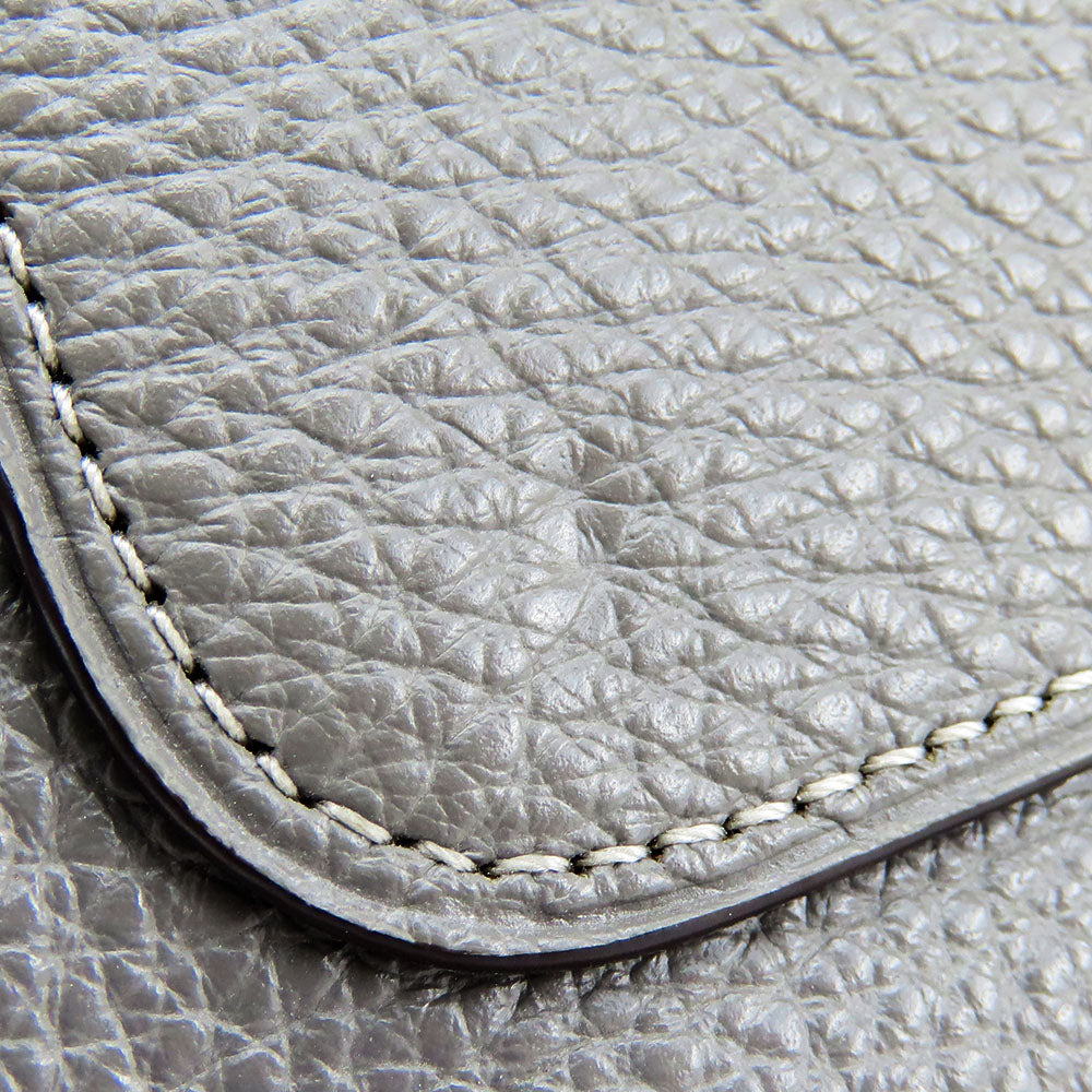 COACH Handbag F31466 leather gray Women Used Authentic