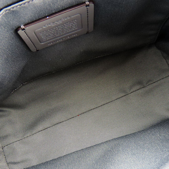 COACH Handbag F31466 leather gray Women Used Authentic