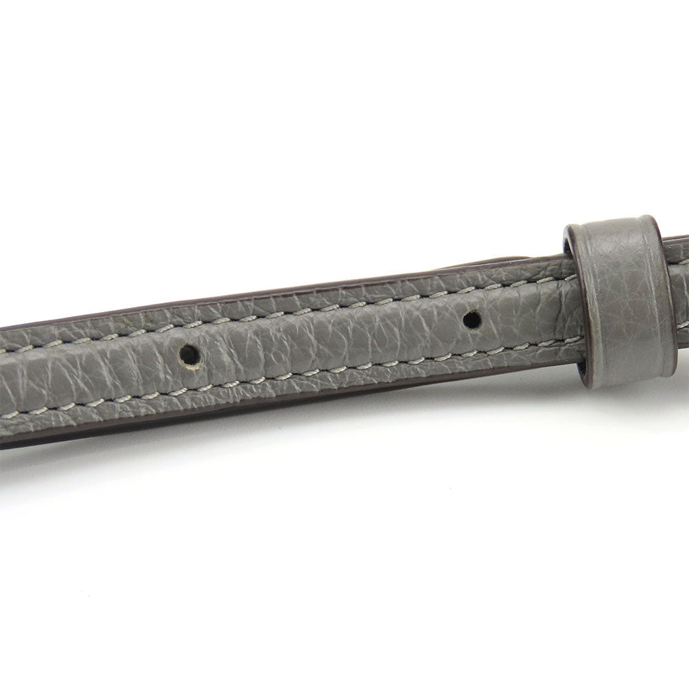 COACH Handbag F31466 leather gray Women Used Authentic