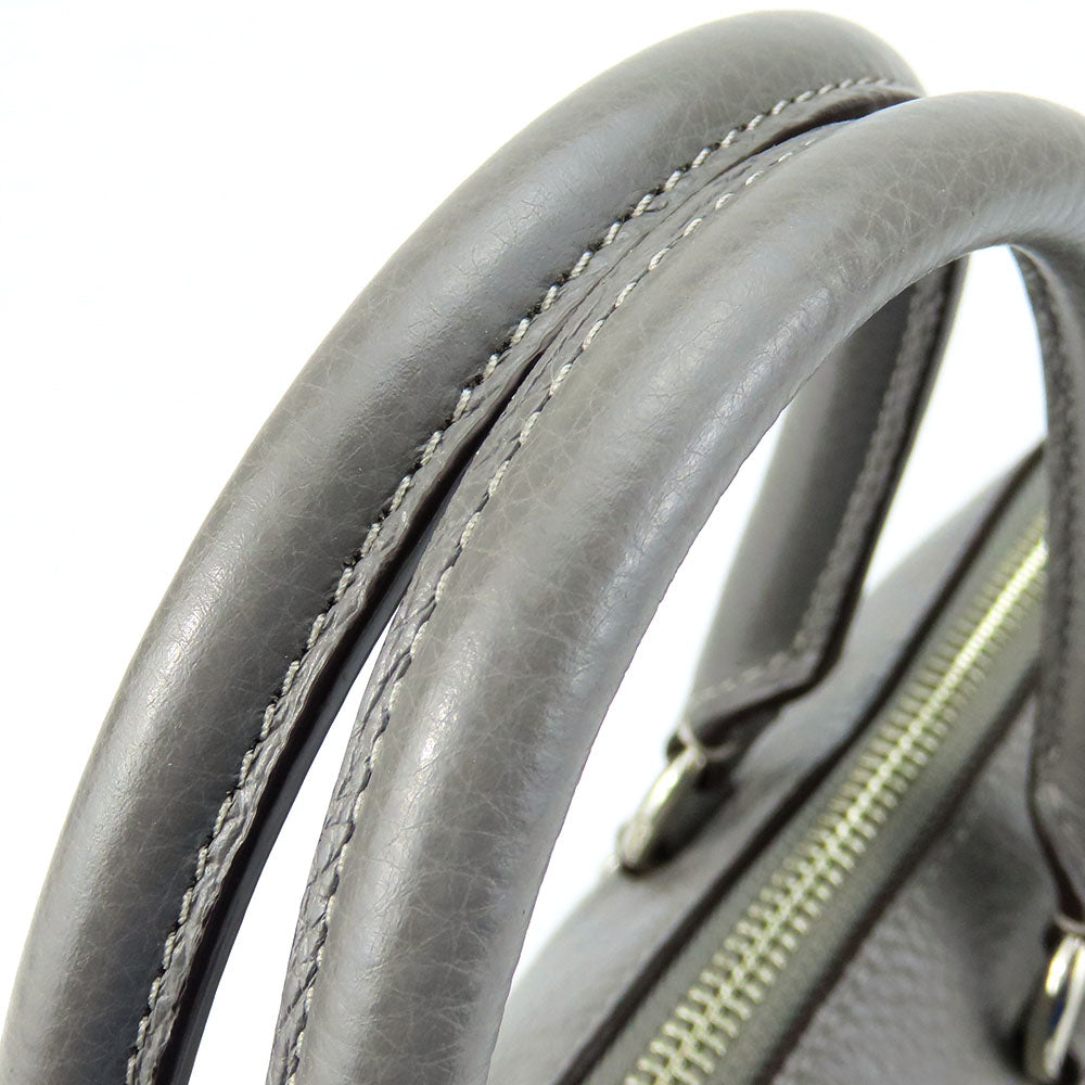 COACH Handbag F31466 leather gray Women Used Authentic