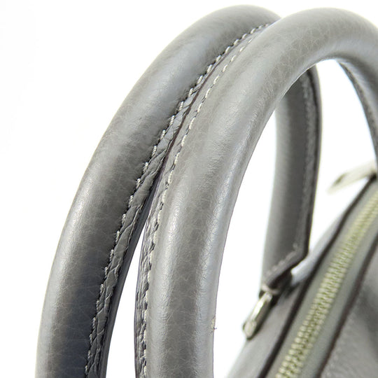 COACH Handbag F31466 leather gray Women Used Authentic