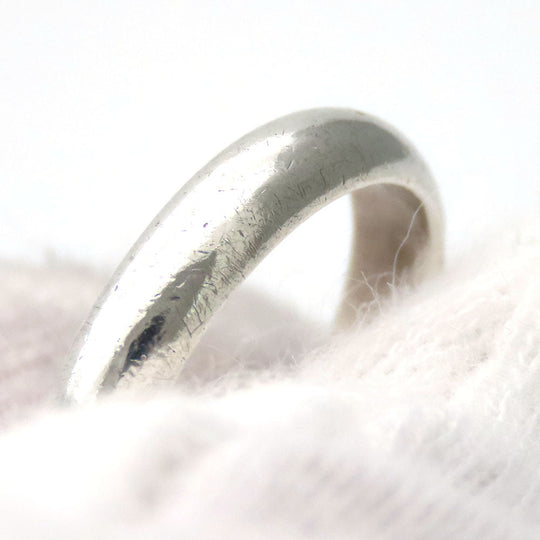 TIFFANY&Co. Ring Silver925 Silver Return to oval Women Used Authentic