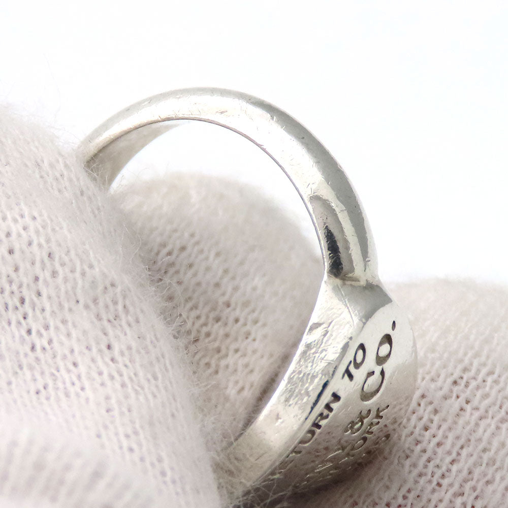 TIFFANY&Co. Ring Silver925 Silver Return to oval Women Used Authentic