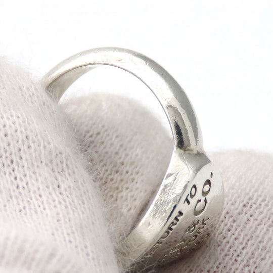 TIFFANY&Co. Ring Silver925 Silver Return to oval Women Used Authentic