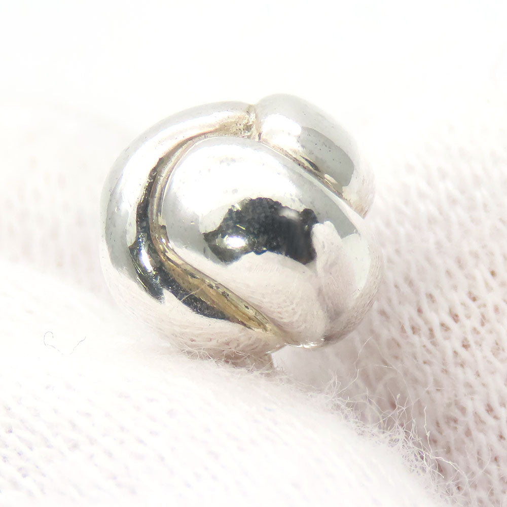 TIFFANY&Co. Pierce Silver925 Silver Knot Earrings Women Used Authentic