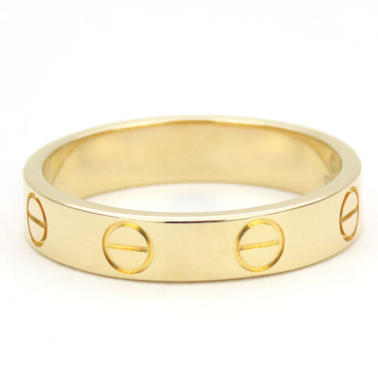 CARTIER Ring CRB40850 K18 yellow gold Yellow Gold Mini love Women Used Authentic