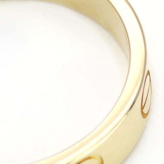 CARTIER Ring CRB40850 K18 yellow gold Yellow Gold Mini love Women Used Authentic