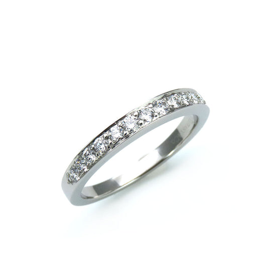 TIFFANY&Co. Ring Pt950Platinum Platinum Half channel setting