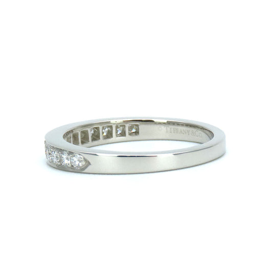 TIFFANY&Co. Ring Pt950Platinum Platinum Half channel setting