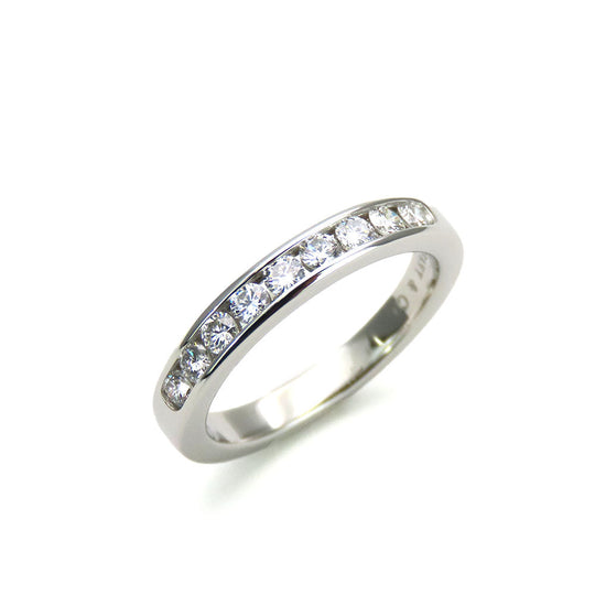 TIFFANY&Co. Ring Pt950Platinum Platinum Setting Half Circle
