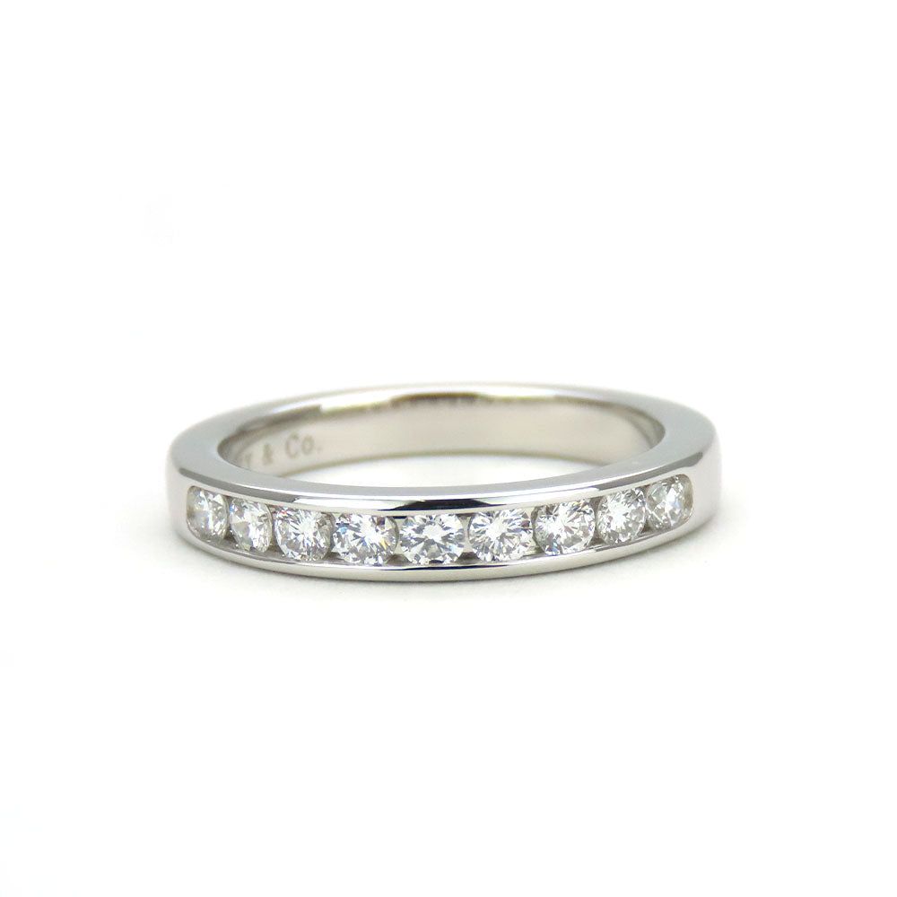TIFFANY&Co. Ring Pt950Platinum Platinum Setting Half Circle