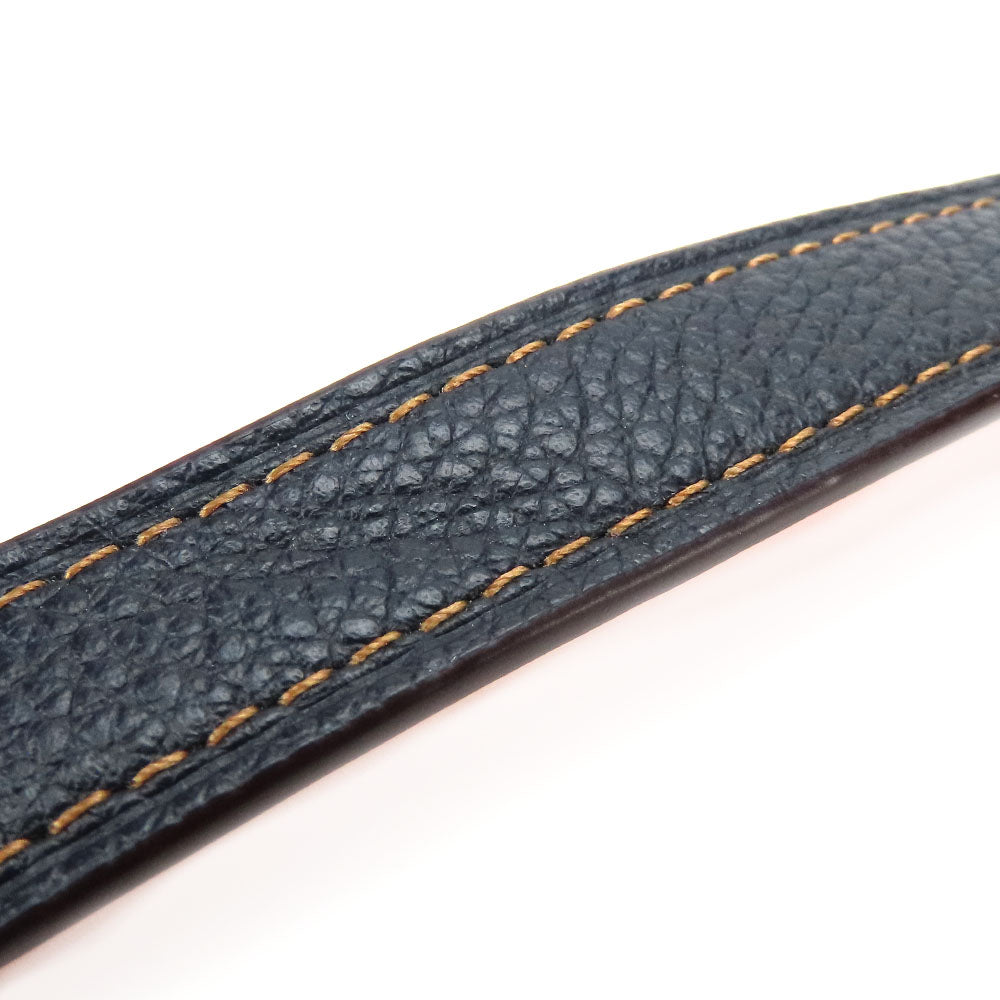 COACH Tote Bag 28898 Denim, Leather Navy Women Used Authentic