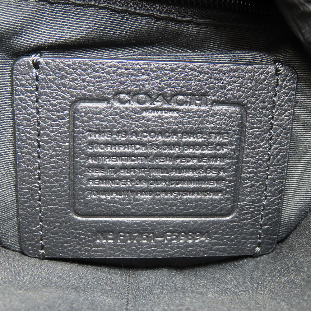 COACH Shoulder Bag F59894 Leather, PVC mens Used Authentic