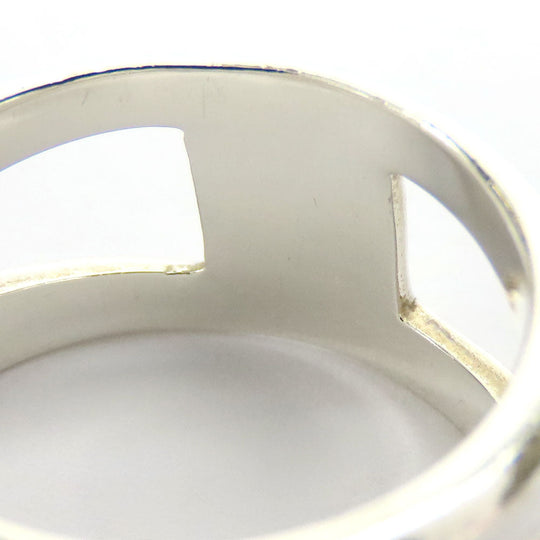 TIFFANY&Co. Ring Silver925 Silver Diagonal Women Used Authentic