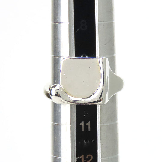 TIFFANY&Co. Ring Silver925 Silver Splash Square Women Used Authentic