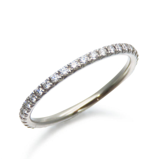 TIFFANY&Co. Ring Pt950Platinum, Diamond Platinum Full eternity Metro Women Used Authentic