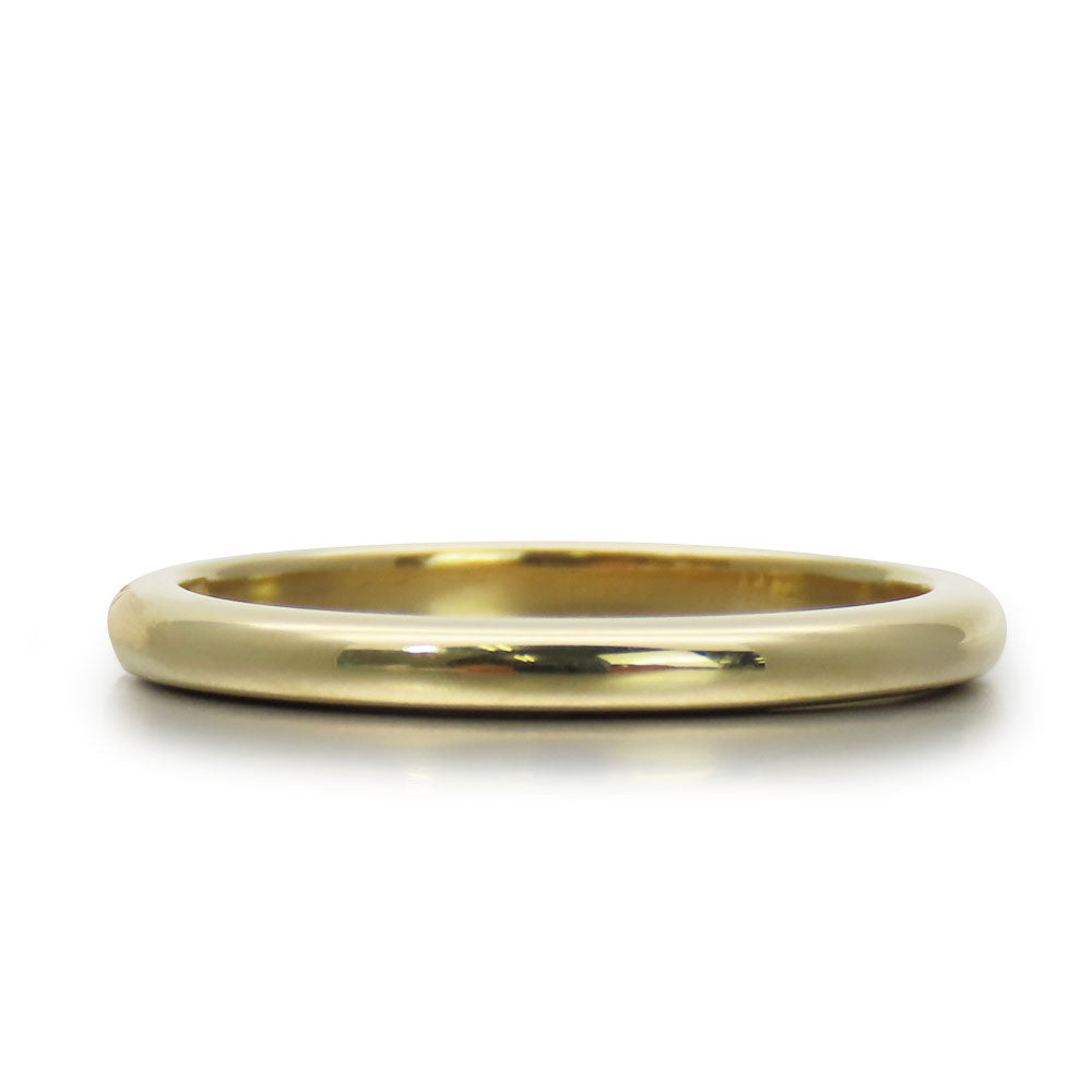 TIFFANY&Co. Ring K18 Yellow Gold, Diamond Yellow Gold Wedding band ring Forever Women Used Authentic