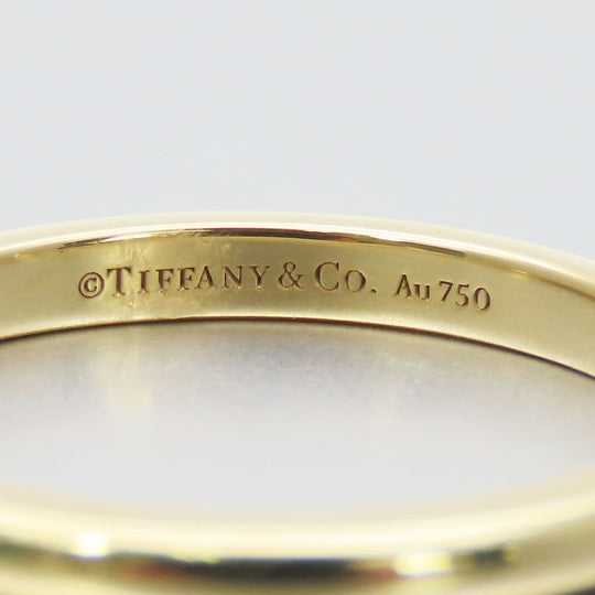 TIFFANY&Co. Ring K18 Yellow Gold, Diamond Yellow Gold Wedding band ring Forever Women Used Authentic