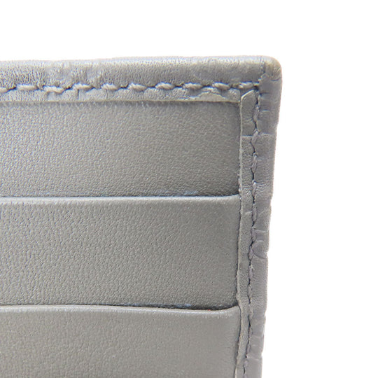 GUCCI Long Wallet Purse 449396 Sima leather Gray type Women Used Authentic